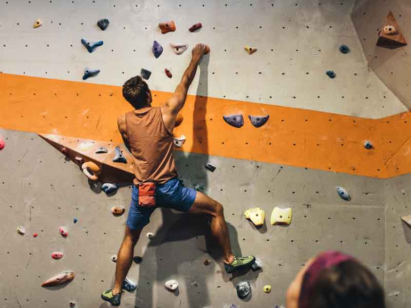 Bold Move Indoor Rock Climbing