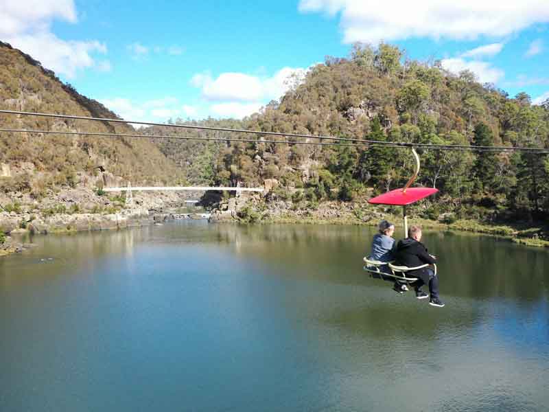Cataract Gorge Chairlift Tasmania
