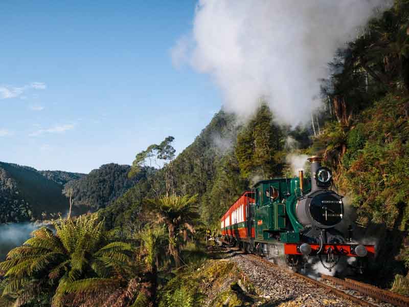 West Coast Wilderness Railway Tasmania