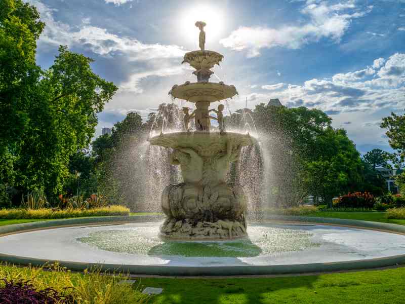 Carlton Gardens Melbourne Victoria Australia