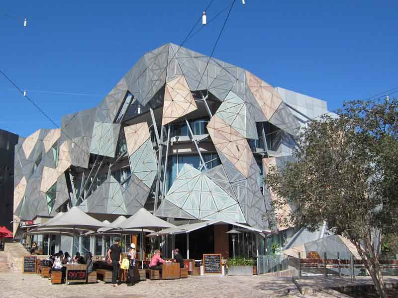 Federation Square Melbourne Australia