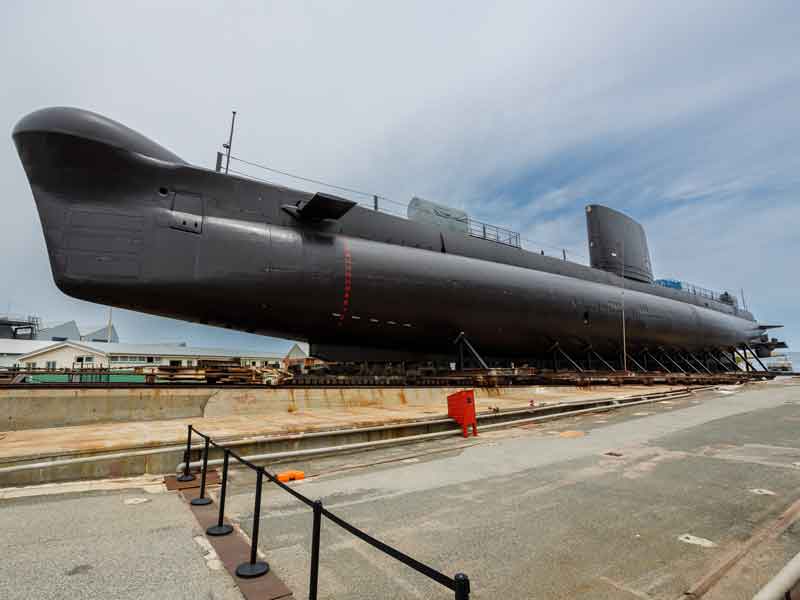 HMAS Ovens Submarine Fremantle West Australia
